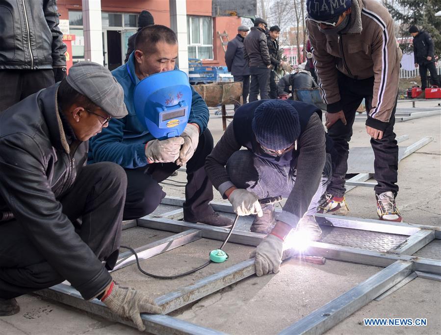 Various vocational training programs conducted to help people increase income in Xinjiang