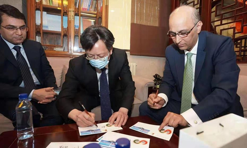 Photo: Courtesy of Pakistan Embassy in Beijing Photo: Courtesy of Pakistan Embassy in Beijing